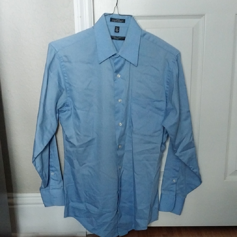 Men's Blue Dress Shirt